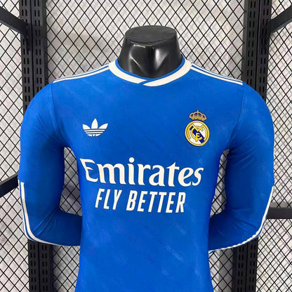 Real Madrid 25/26 Third Long Sleeve Football Shirt
