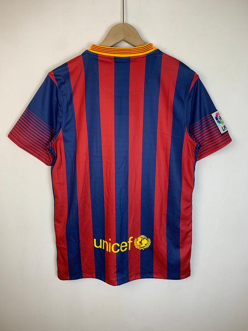 Retro Barcelona 13/14 Home Football Shirt