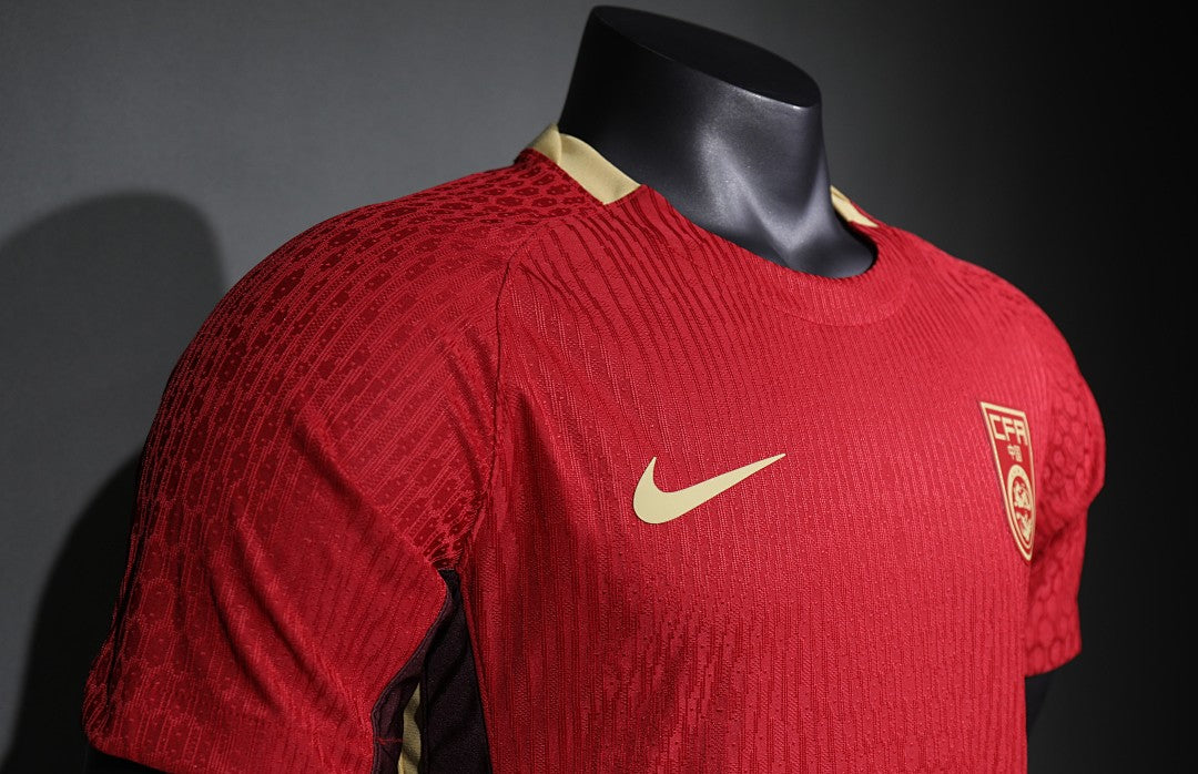China 25/26 Home Player Version Football Shirt
