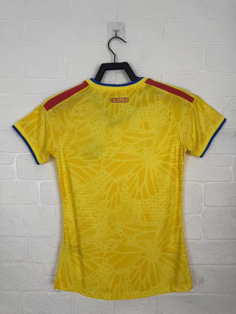 Women's Colombia 26/27 Home Player Version Football Shirt