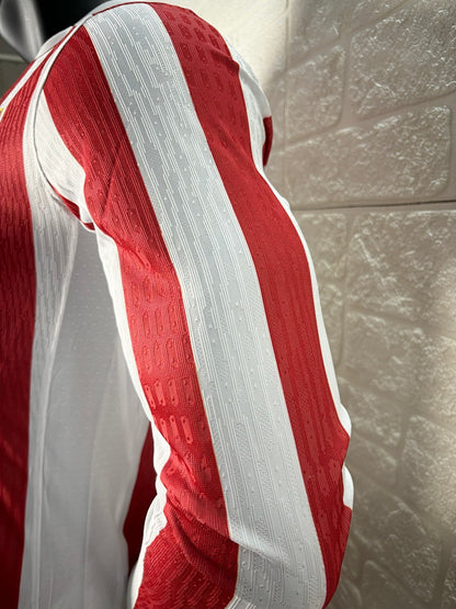 Atlético Madrid 25/26 Home Long Sleeve Football Shirt