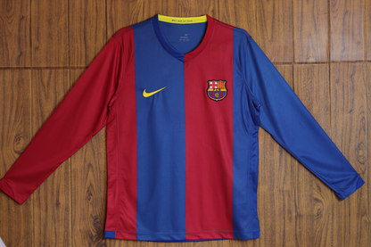 Barcelona 06/07 Long Sleeve Football Shirt