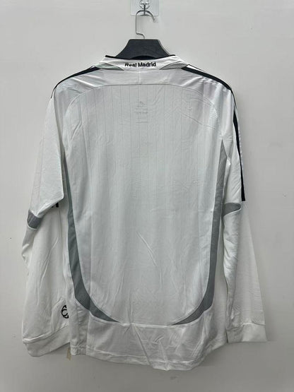 Real Madrid 06/07 Home Long Sleeve Football Shirt