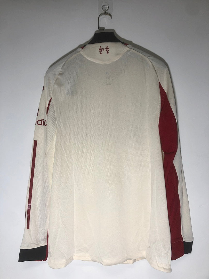 Liverpool 25/26 Away Long Sleeve Player Version Football Shirt