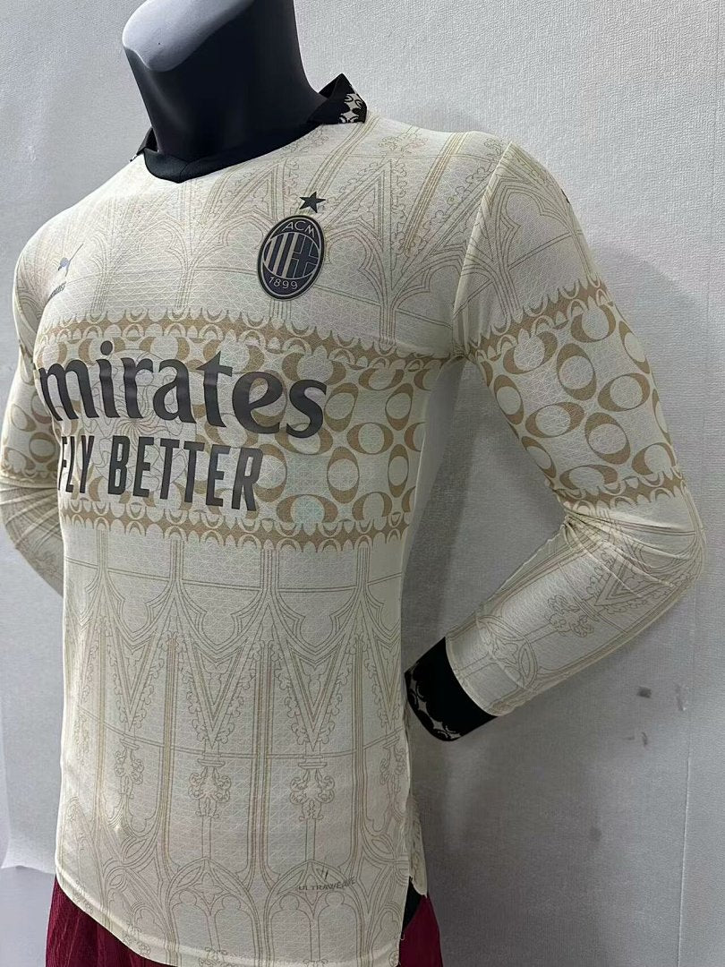 AC Milan 24/25 Long Sleeve Football Shirt