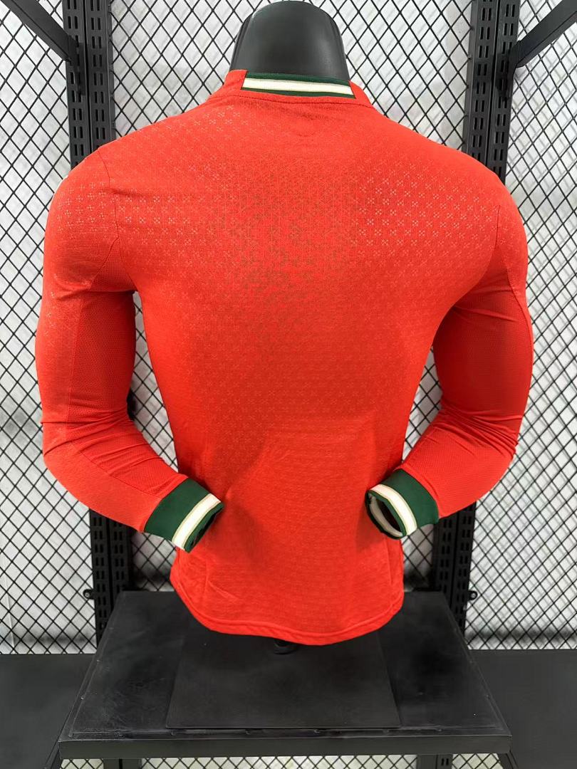 Portugal 25/26 Home Long Sleeve Football Shirt