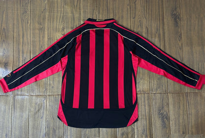 AC Milan 06/07 Home Long Sleeve Football Shirt