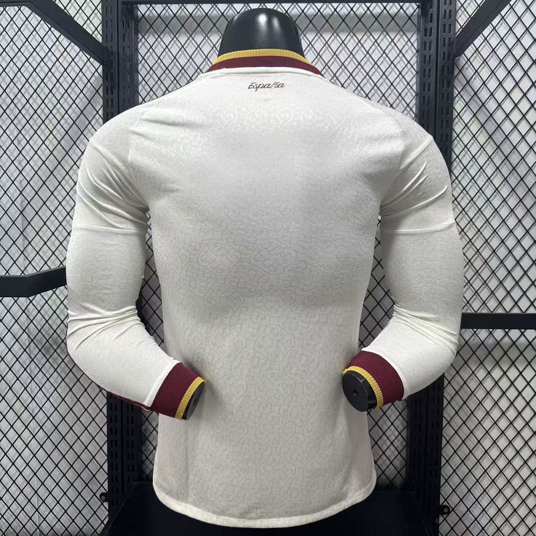 Spain 2026 Away Long Sleeve Football Shirt