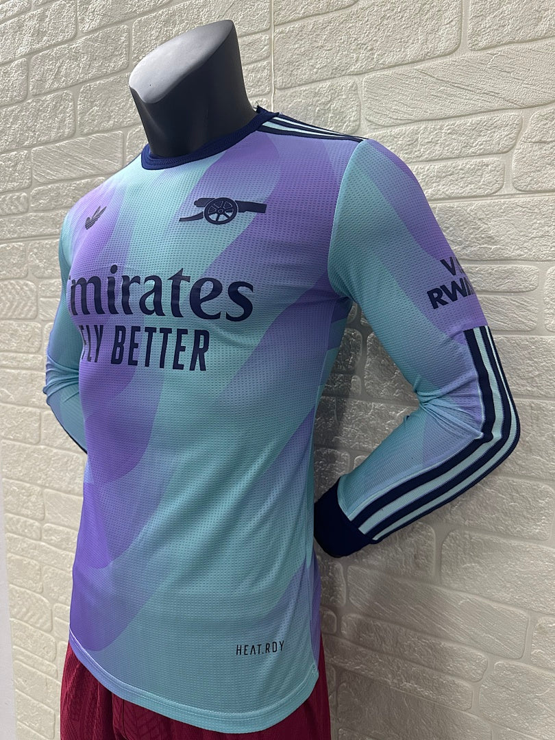 Arsenal 24/25 Third Long Sleeve Football Shirt