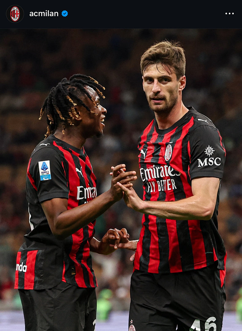 AC Milan 25/26 Home Player Version Football Shirt
