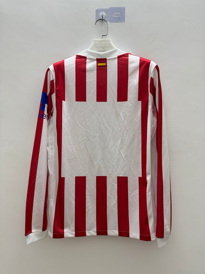 Atlético Madrid 25/26 Home Long Sleeve Football Shirt