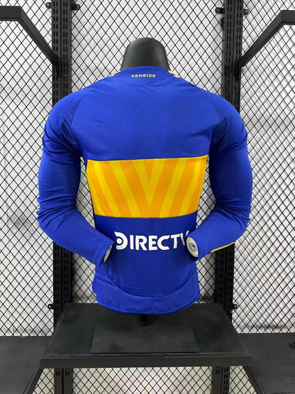 Boca Juniors 24/25 Home Long Sleeve Football Shirt