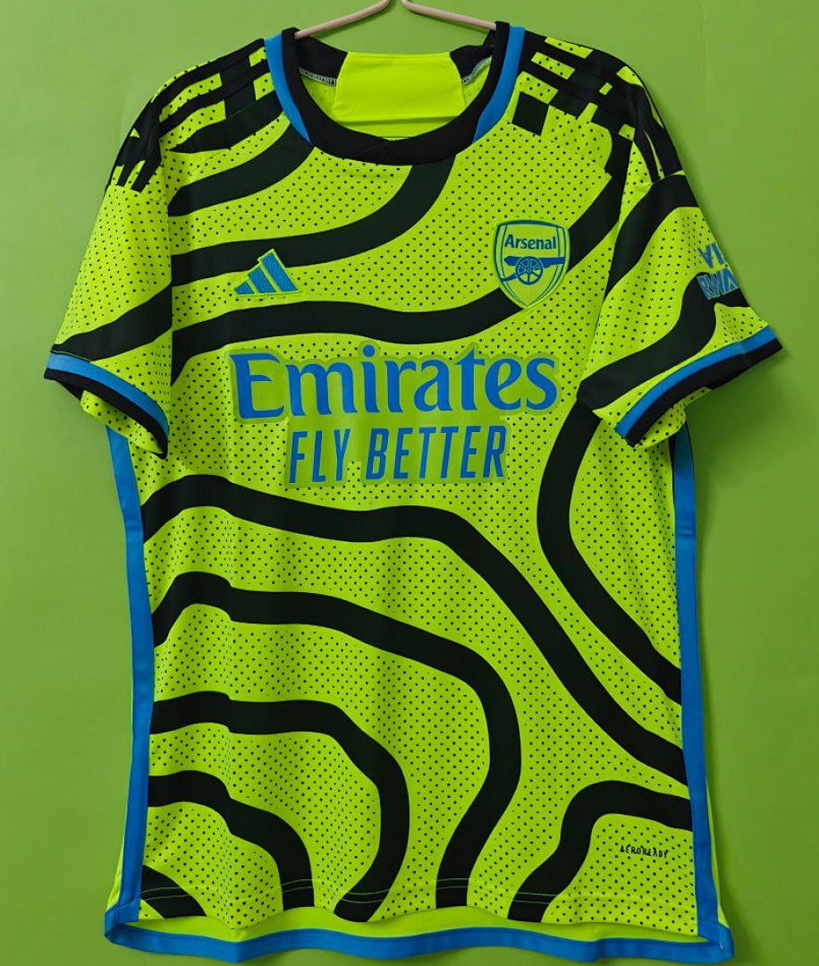 Arsenal 23/24 Away Green Football Shirt