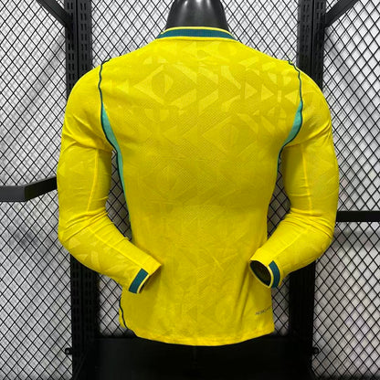 Brazil 2026 Home Long Sleeve Football Shirt