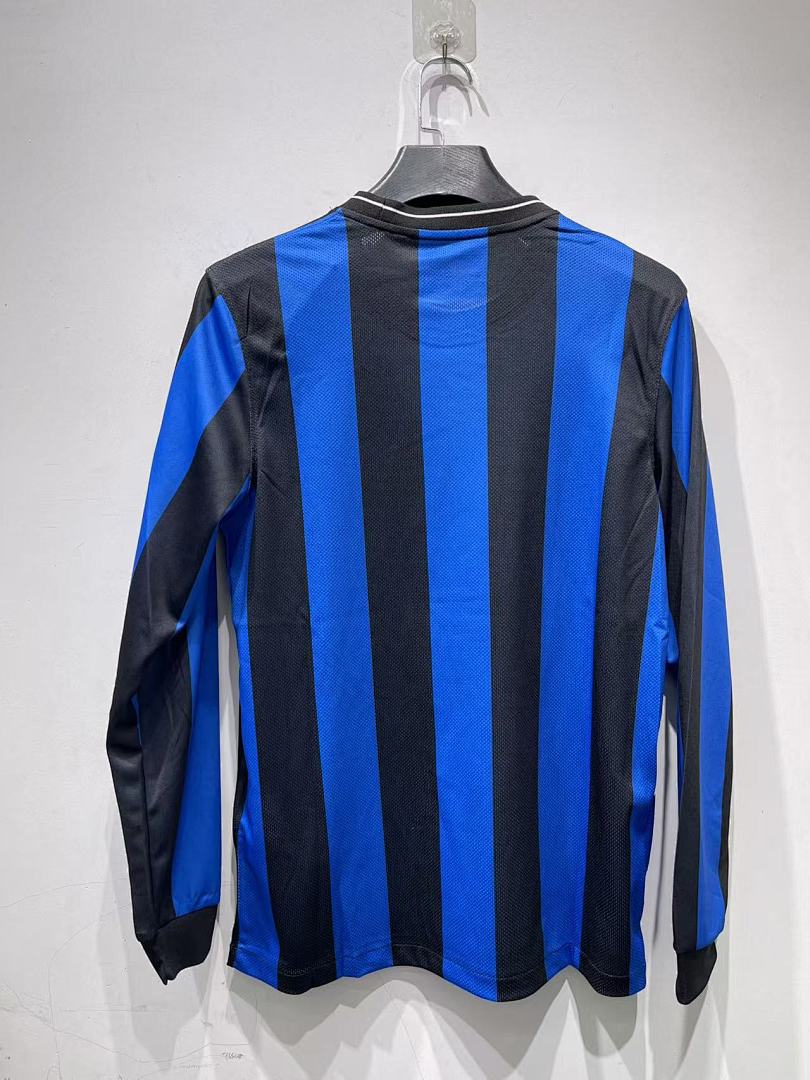 Inter Milan 09/10 Home Long Sleeve Football Shirt