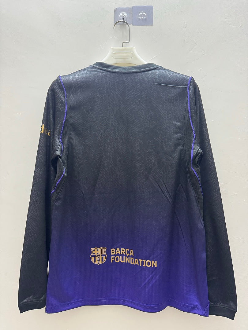 Barcelona 26/27 Away Long Sleeve Football Shirt
