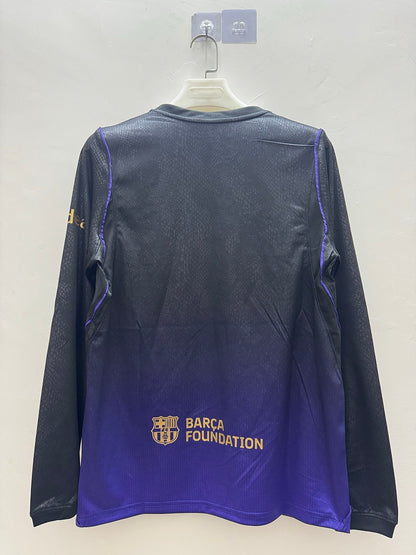 Barcelona 26/27 Away Long Sleeve Football Shirt