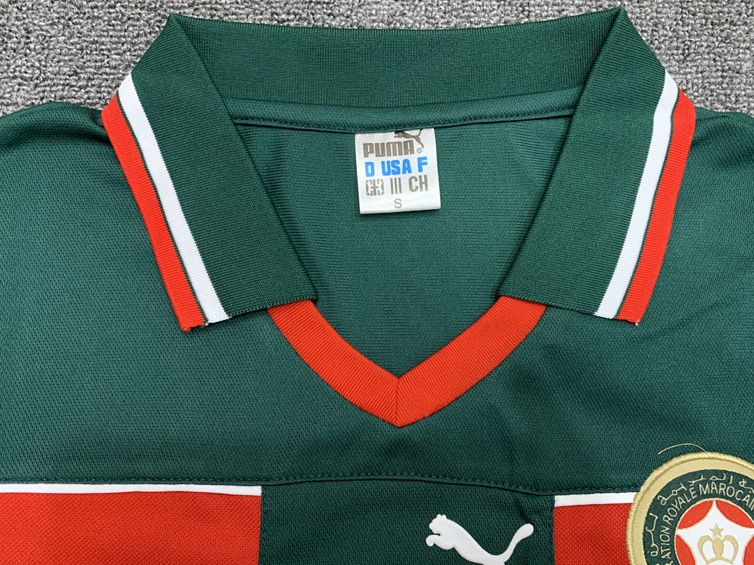 Morocco 1998 Home Football Shirt