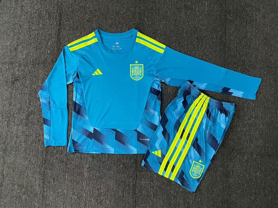 Spain 2026 Goalkeeper Long Sleeve Football Shirt