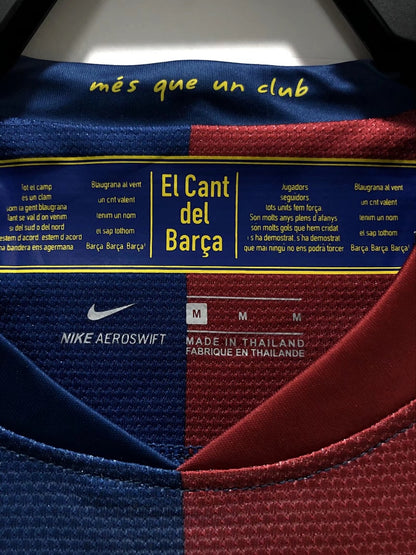 Barcelona 08/09 Home Long Sleeve Football Shirt