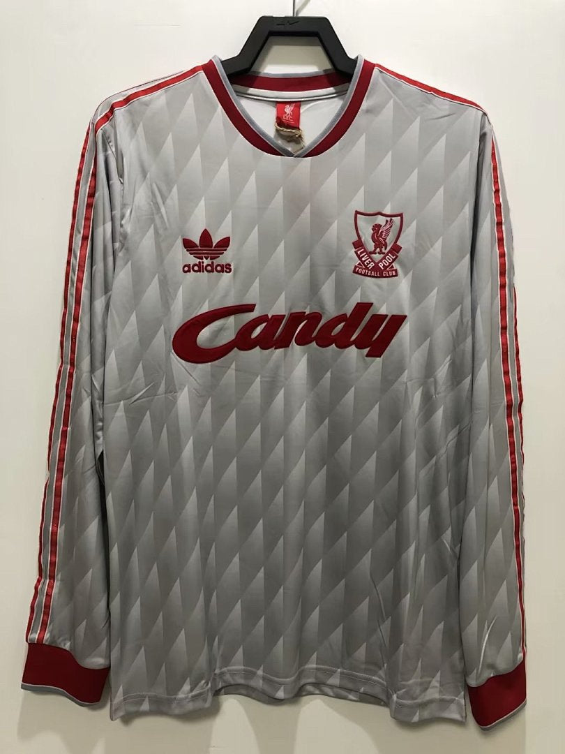 Liverpool 89/91 Away Long Sleeve Football Shirt