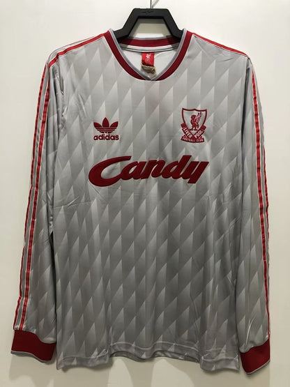 Liverpool 89/91 Away Long Sleeve Football Shirt