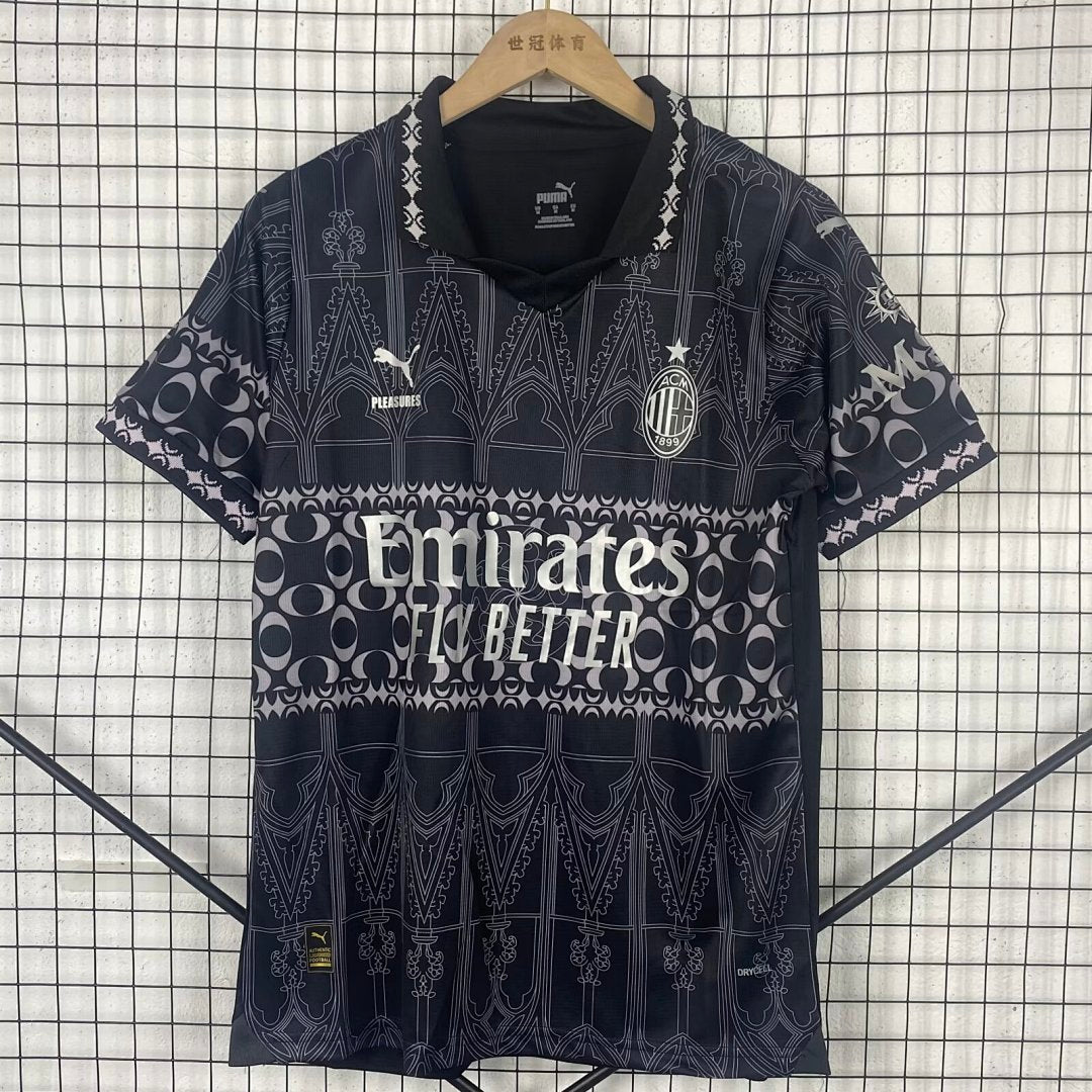 AC Milan 24/25 Black Football Shirt