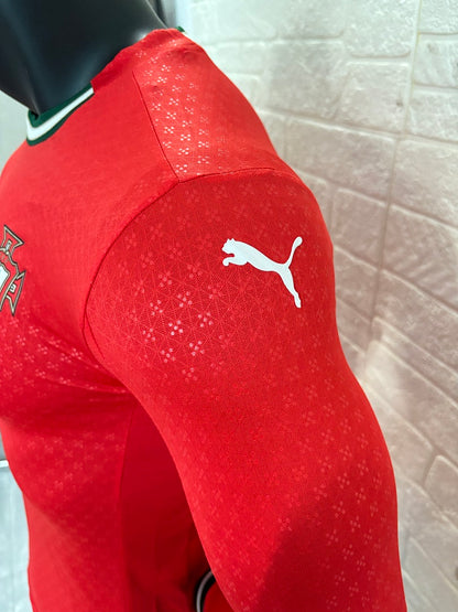 Portugal 25/26 Home Long Sleeve Football Shirt