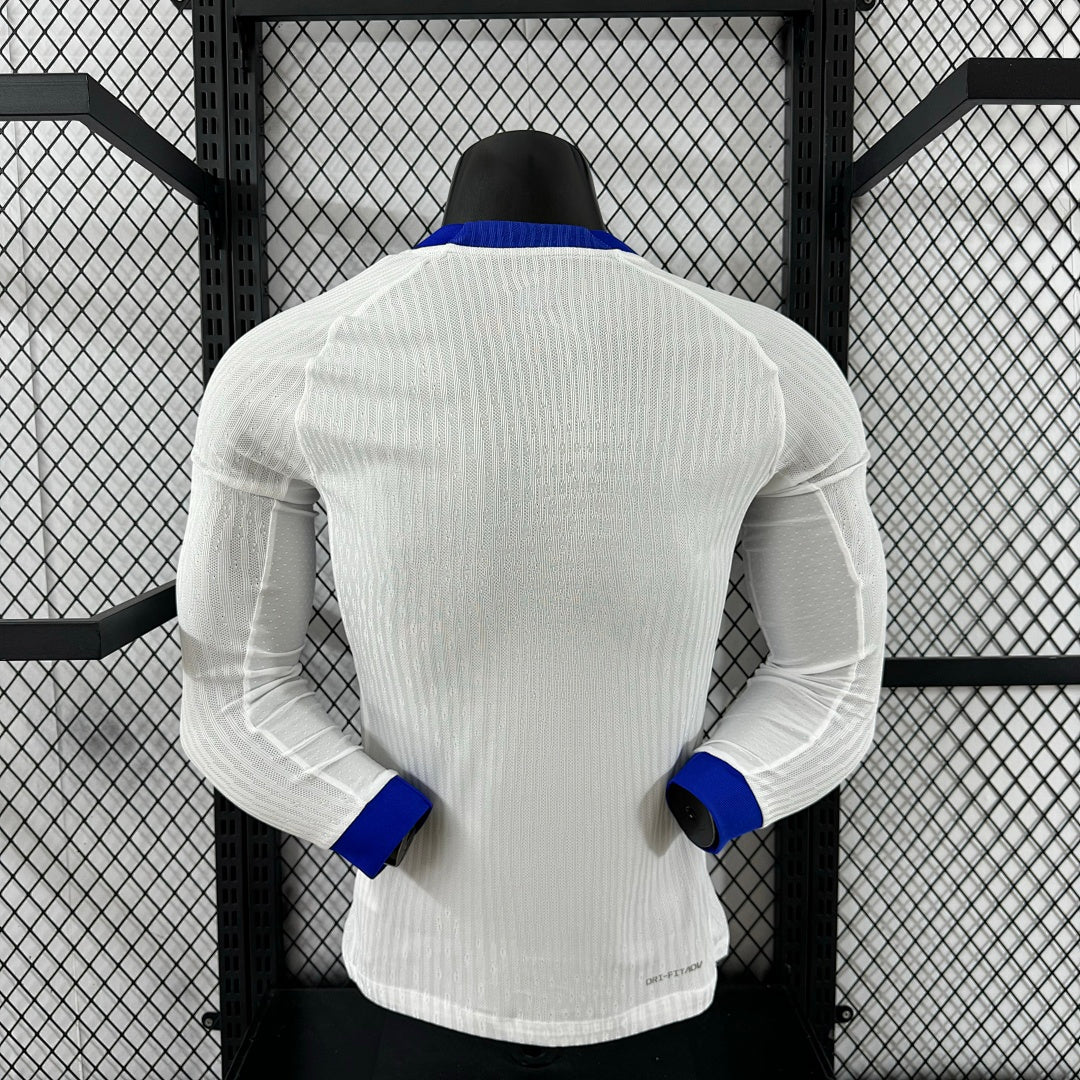 England 25/26 Home Long Sleeve Football Shirt