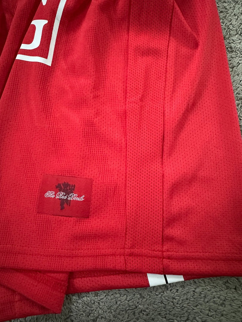 Kids Retro Manchester United 07/08 Home Football Shirt