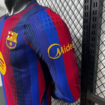 Barcelona 26/27 Home Long Sleeve Football Shirt
