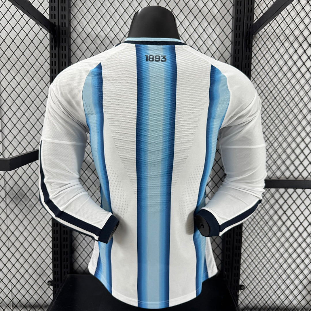 Argentina 2026 Home Long Sleeve Football Shirt