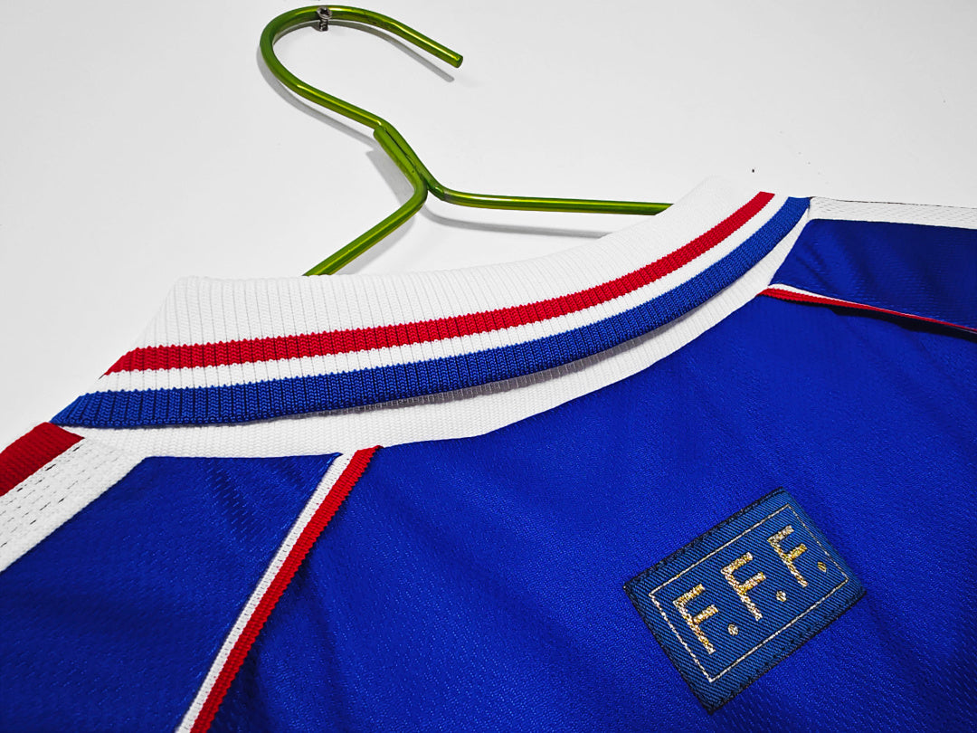 Retro France 1998 Home Football Shirt