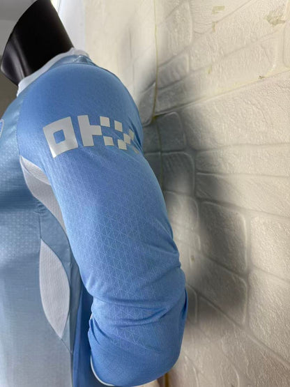 Manchester City 26/27 Home Long Sleeve Player Version Football Shirt