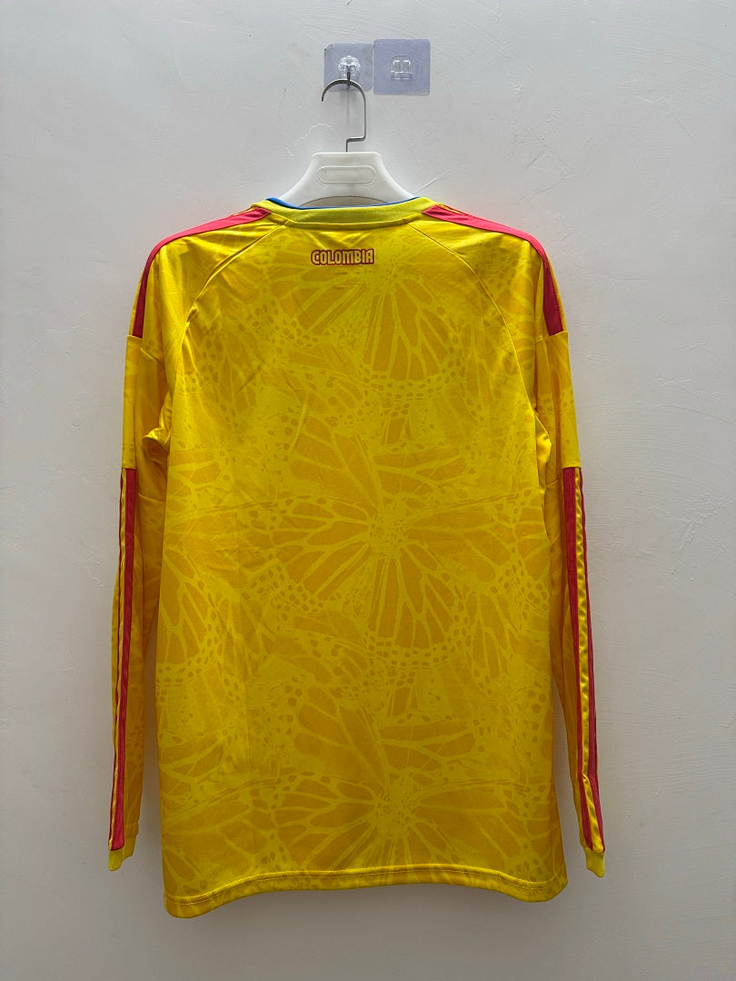 Colombia 26/27 Home Long Sleeve Football Shirt