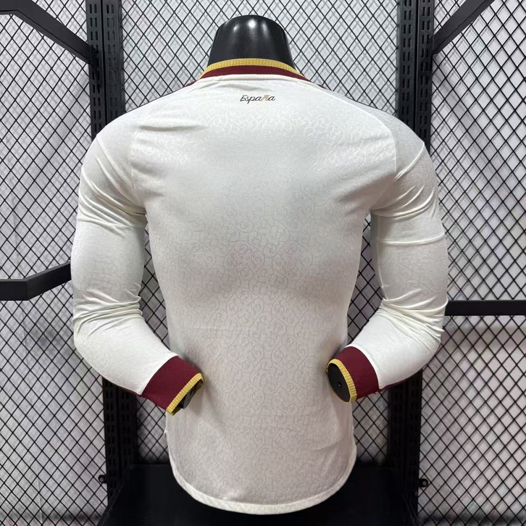 Spain 2026 Away Long Sleeve Football Shirt