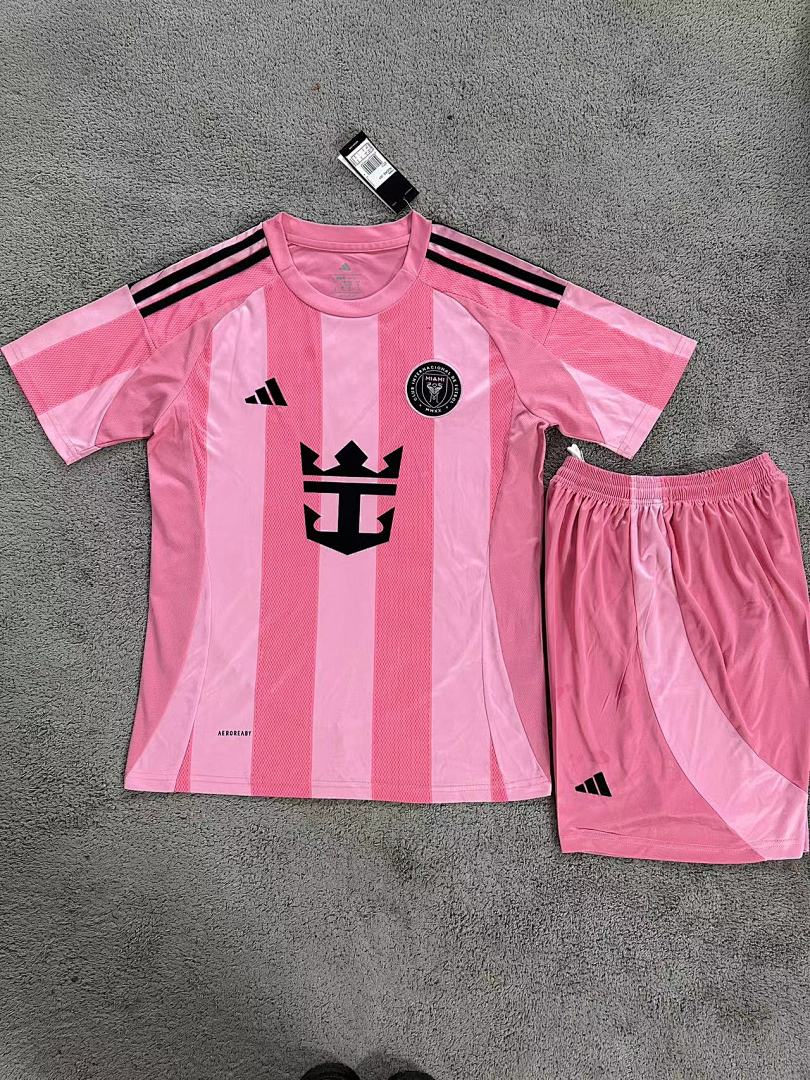 Kids Inter Miami 25/26 Home Football Shirt