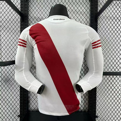 River Plate 25/26 Home Long Sleeve Football Shirt