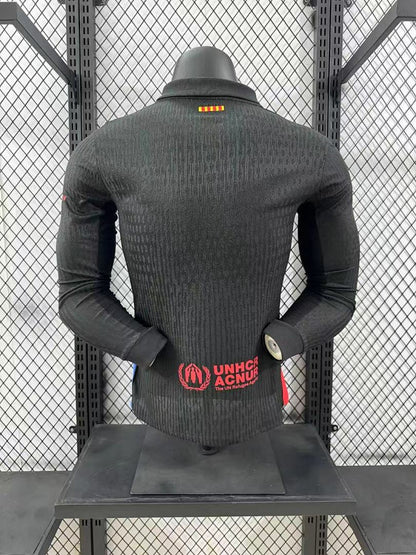 Barcelona 24/25 Away Long Sleeve Football Shirt
