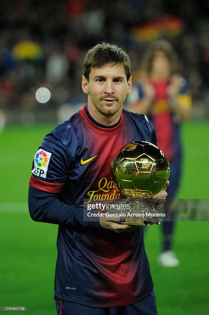 Barcelona 12/13 Player Version Long Sleeve Football Shirt