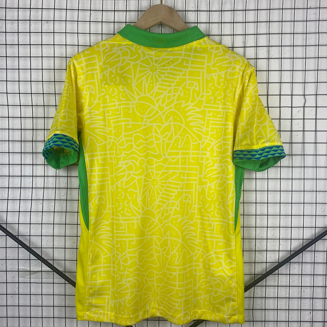 Brazil 24/25 Home Football Shirt