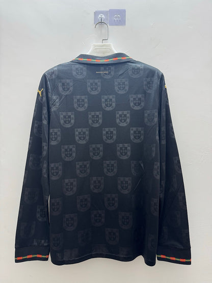 Portugal 26/27 Black Special Edition Long Sleeve Football Shirt