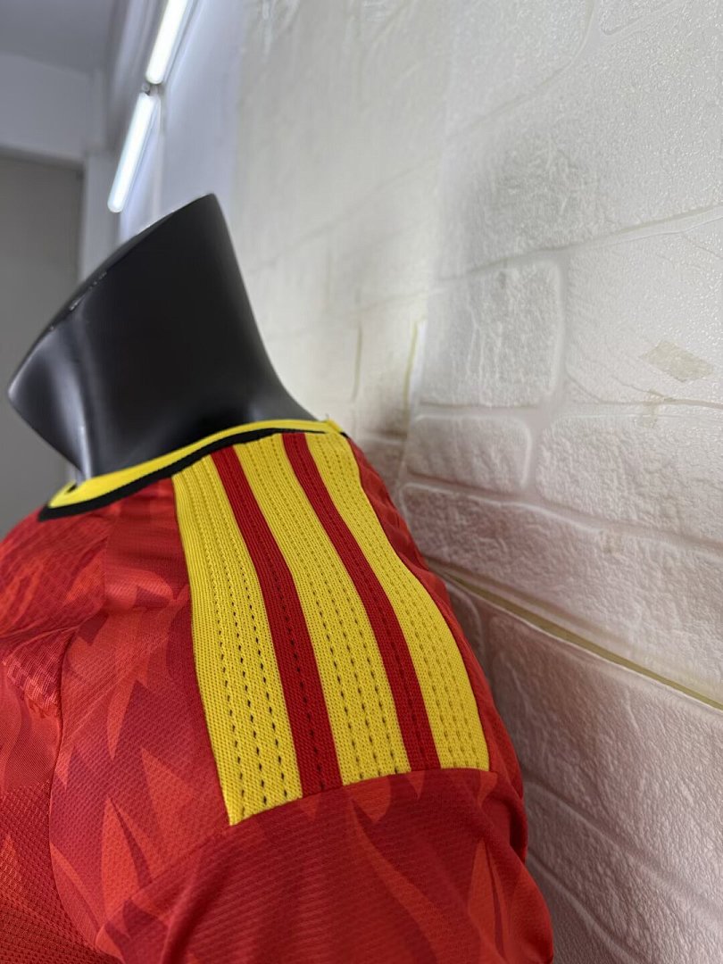 Belgium 26/27 Home Long Sleeve Player Version Football Shirt