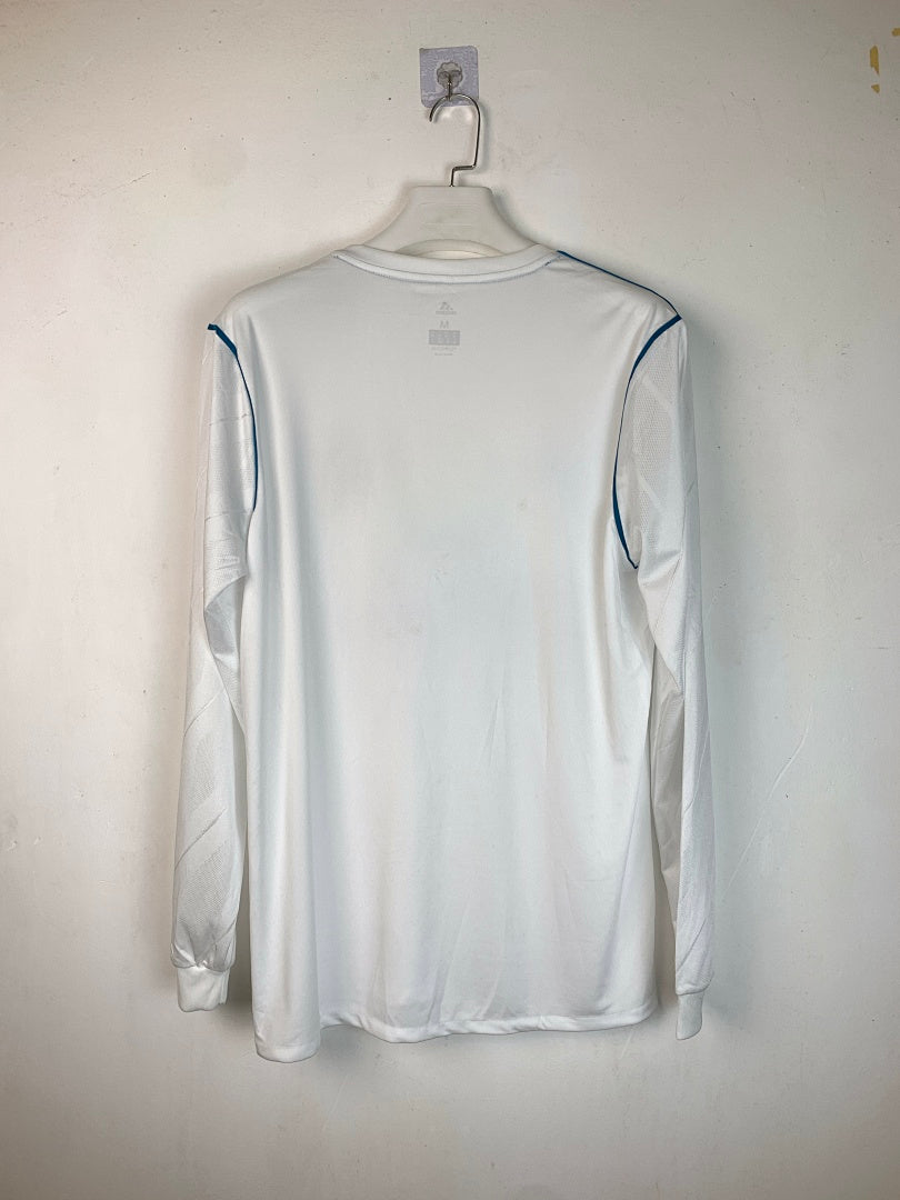 Real Madrid 17/18 Home Long Sleeve Football Shirt