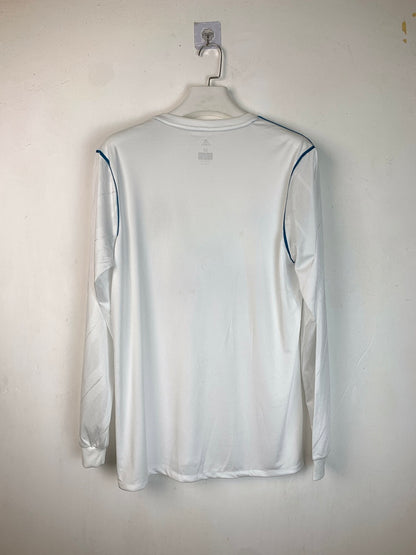 Real Madrid 17/18 Home Long Sleeve Football Shirt