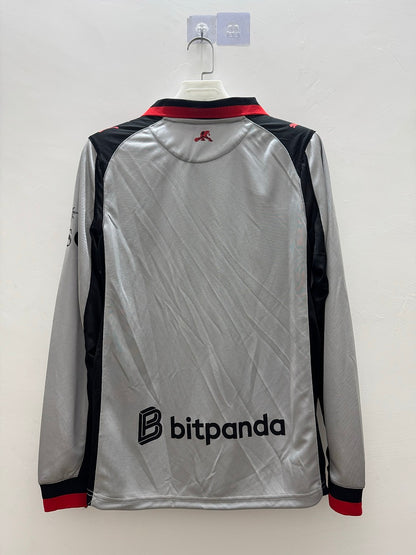 AC Milan 26/27 Grey Long Sleeve Football Shirt