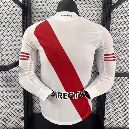 River Plate 25/26 Home Long Sleeve Football Shirt
