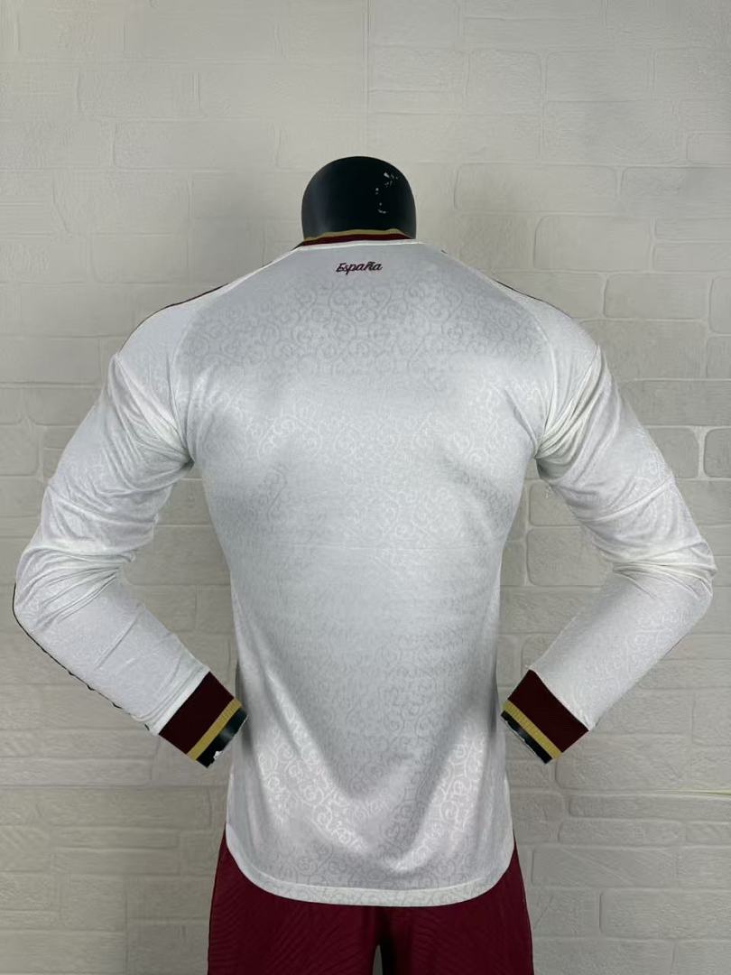 Spain 26/27 Away Long Sleeve Player Version Football Shirt