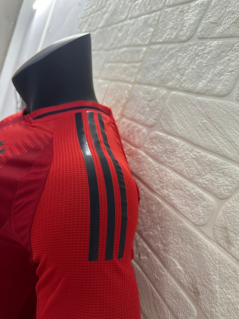 Bayern Munich 24/25 Home Long Sleeve Football Shirt