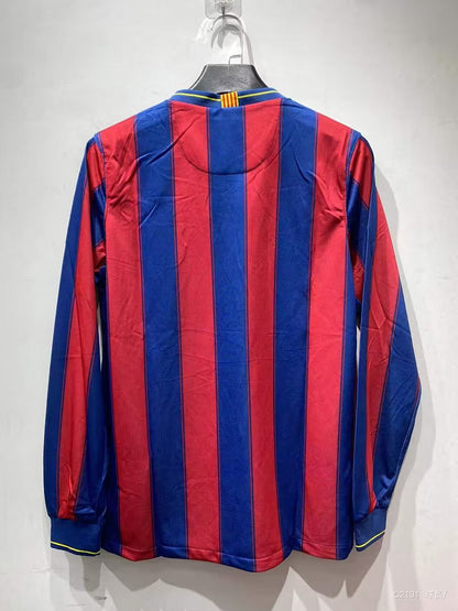 Barcelona 09/10 Home Long Sleeve Football Shirt